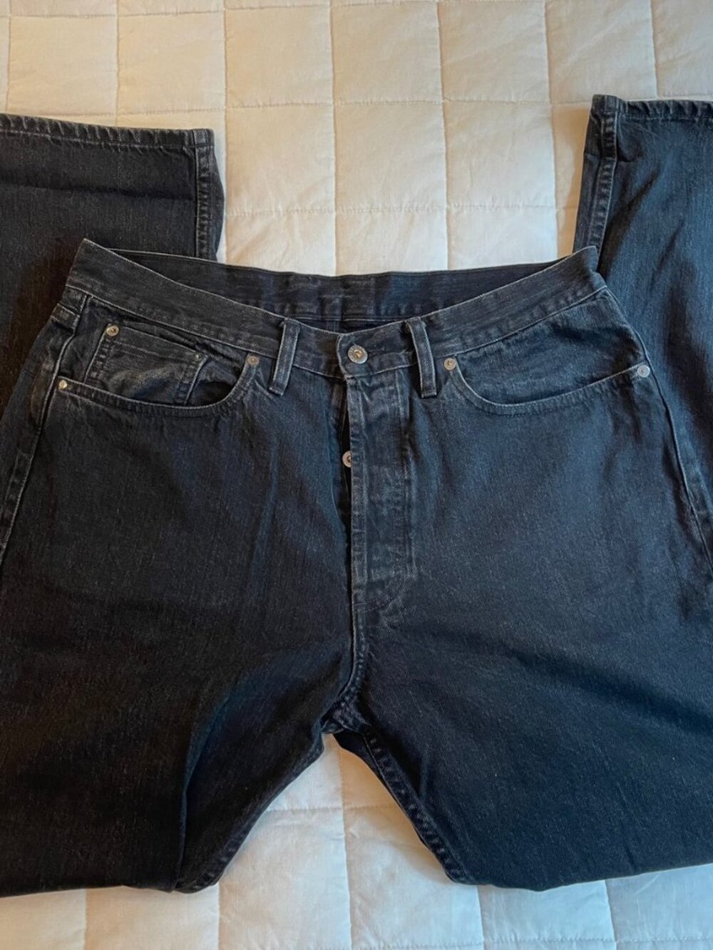 3sixteen CS-222xs Black Selvedge Denim Jeans